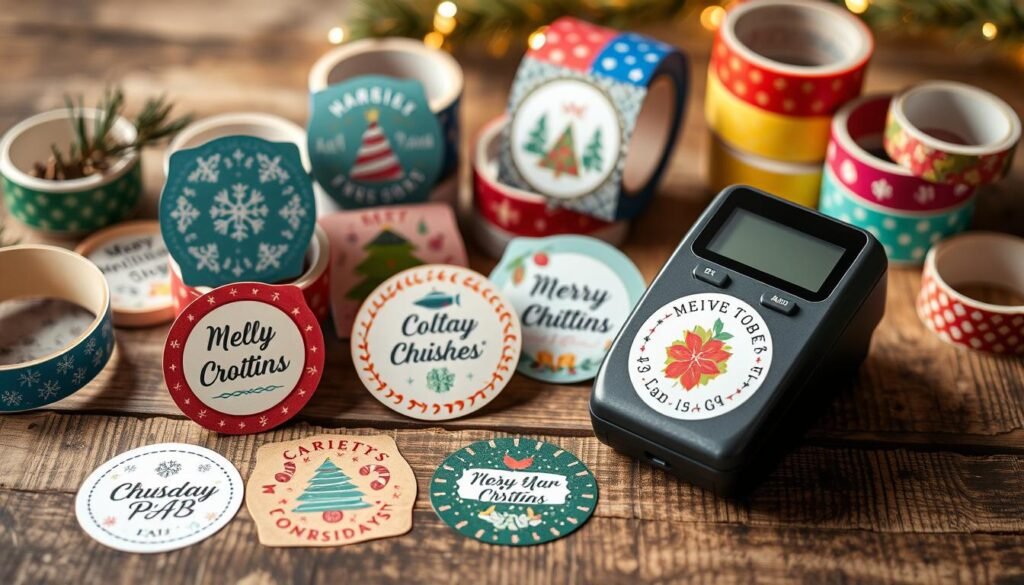 custom holiday labels